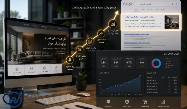 اهمیت سئو بعد از طراحی سایت برای دیده شدن در گوگل و جذب بازدیدکننده